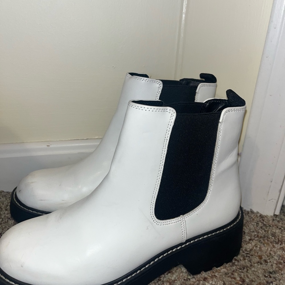 DSW White Boots